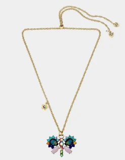 Betsey Johnson Betsey Love Fest Butterfly Slider Necklace<Women Jewelry