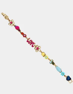 Betsey Johnson Betsey Love Fest Mixed Flex Bracelet<Women Jewelry