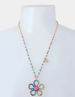 Betsey Johnson Betsey Love Fest Open Heart Necklace<Women Jewelry