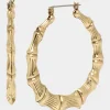 Betsey Johnson Betseys Bamboo Hoops<Women Jewelry