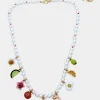 Betsey Johnson Betseys Brunch Charm Frontal Necklace<Women Jewelry