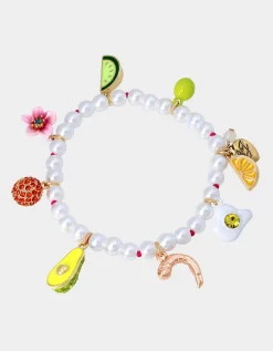 Betsey Johnson Betseys Brunch Charm Stretch Bracelet<Women Jewelry