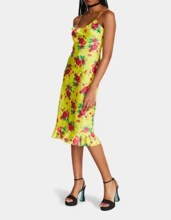 Betsey Johnson Betseys Painted Rose Midi Dress<Women Clothing