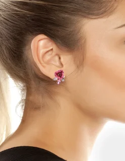 Betsey Johnson Betseys Rose Studs<Women Jewelry