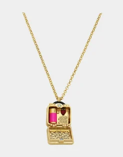 Betsey Johnson Charm School Lunch Pendant<Women Jewelry