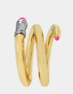 Betsey Johnson Charm School Pencil Ring<Women Jewelry