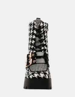 Betsey Johnson Cotton Black/White<Women Shoes