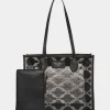 Betsey Johnson Glam Mesh Stone Tote<Women Handbags