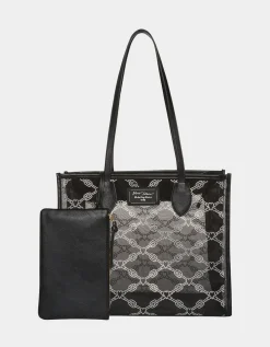 Betsey Johnson Glam Mesh Stone Tote<Women Handbags