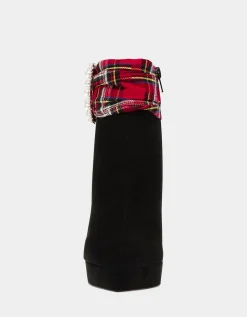 Betsey Johnson Idris Black/Red<Women Shoes