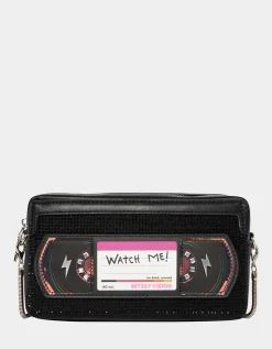 Betsey Johnson Kitsch Be Kind Rewind Vhs Crossbody<Women Handbags