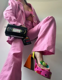 Betsey Johnson Kitsch Be Kind Rewind Vhs Crossbody<Women Handbags