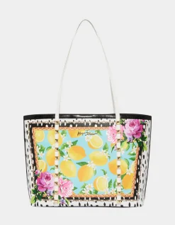 Betsey Johnson Lemon Squeezy Tote<Women Handbags