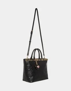 Betsey Johnson No Brainer Skull Tote<Women Handbags