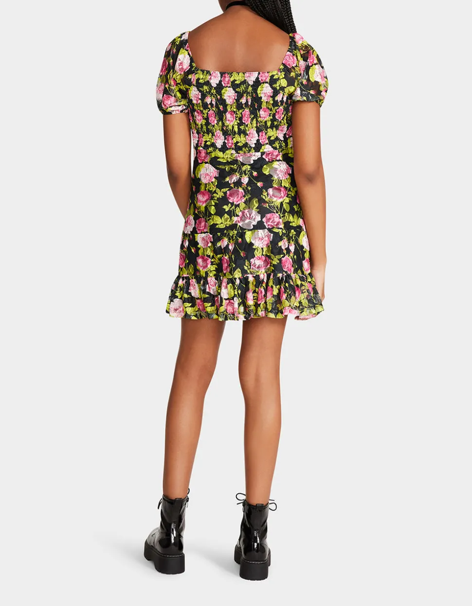 Betsey Johnson Vintage Floral Mini Dress<Women Clothing