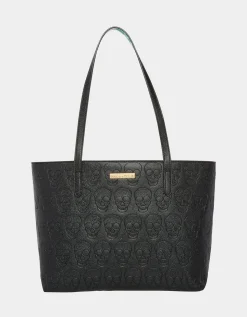 Betsey Johnson Xo Skull Tote<Women Handbags